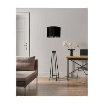 Čierna stojacia lampa (výška 154 cm) Tegola - Candellux Lighting - Image 2
