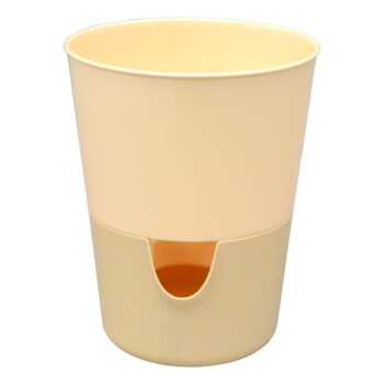Bielo-béžový samozavlažovací kvetináč Plastia Rosmarin - Image 3