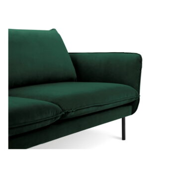 Zelená zamatová pohovka Cosmopolitan Design Vienna, 200 cm – Obrázok 2