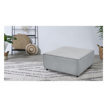 Svetlosivá menčestrová podnožka Nihad modular – Bobochic Paris - Image 2