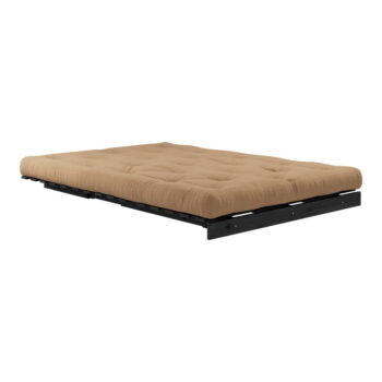 Hnedá rozkladacia pohovka 140 cm Roots Black Night – Karup Design - Image 5