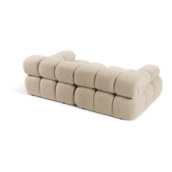 Béžová modulárna pohovka z textílie bouclé 188 cm Bellis – Micadoni Home - Image 4