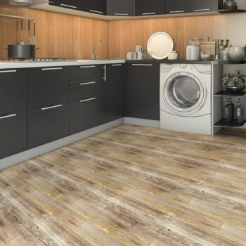 Samolepka na podlahu 90x60 cm Wooden Floor - Ambiance – Obrázok 3