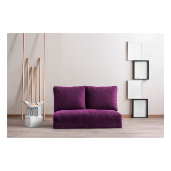 Fialová rozkladacia pohovka 120 cm Taida – Balcab Home – Obrázok 6