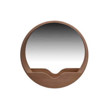Nástenné zrkadlo s odkladacím priestorom Zuiver Round Wall, ⌀ 40 cm - Image 7