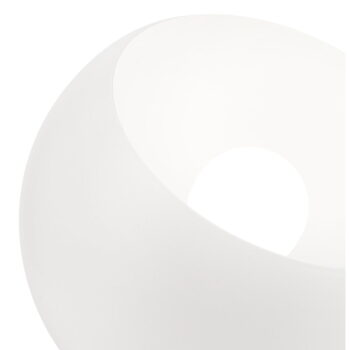 Biela stolová lampa, výška 19 cm Ava - LAMKUR - Image 4