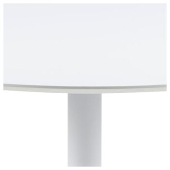 Biely okrúhly jedálenský stôl Actona Ibiza, ⌀ 110 cm - Image 4
