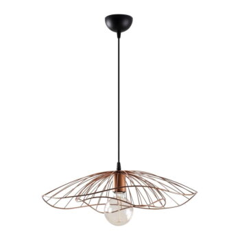 Závesné svietidlo v medenej farbe ø 50 cm Tel – Opviq lights