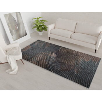 Tmavozelený umývateľný koberec 160x230 cm – Vitaus - Image 2