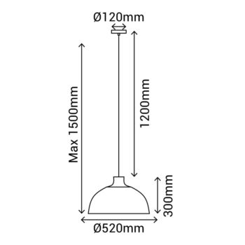 Závesné svietidlo v zeleno-prírodnej farbe s bambusovým tienidlom ø 52 cm – SULION - Image 4