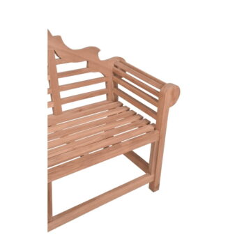 Drevená záhradná lavica v prírodnej farbe Picadilli – Garden Pleasure - Image 2