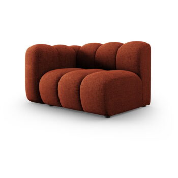 Modul pohovky v tehlovej farbe (ľavý roh) Lupine – Micadoni Home - Image 2