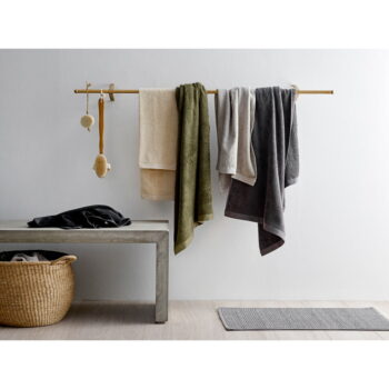 Olivovozelený uterák z froté bavlny Södahl, 100 x 50 cm - Image 4