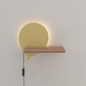Žlté detské svietidlo Balloon - Candellux Lighting - Image 2