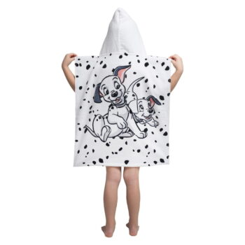 Biely froté detský župan 101 Dalmatins – Jerry Fabrics – Obrázok 2