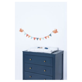 Hárok samolepiek 55x24 cm Colorful Pennants – Lilipinso – Obrázok 2