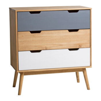 Komoda z masívneho borovicového dreva Marckeric Cusco, šírka 80 cm - Image 3