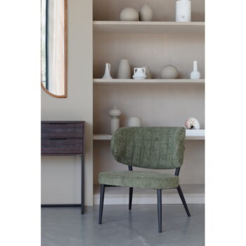 Zelené kreslo Sanne – White Label - Image 10