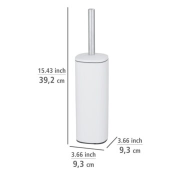 Biela toaletná antikoro kefa Wenko Alassio – Obrázok 2