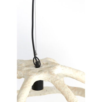 Krémové závesné svietidlo ø 59 cm Porila – Light & Living - Image 4