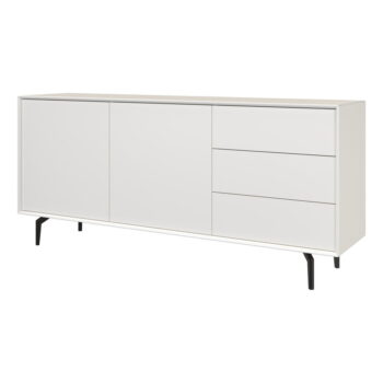 Biela nízka závesná komoda 168x61 cm Wall – Tenzo – Obrázok 8
