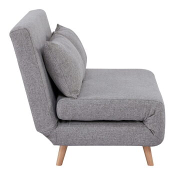 Sivá rozkladacia pohovka 140 cm Marlow – House Nordic – Obrázok 3