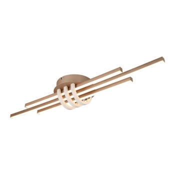 LED stropné svietidlo v bronzovej farbe 18x81 cm Cinto – Trio - Image 2