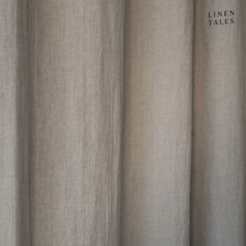 Béžový záves 140x330 cm Night Time - Linen Tales - Image 3