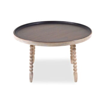 Konferenčný stolík z mangového dreva Støraa Knoxville, Ø 60 cm - Image 2
