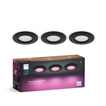 LED/podhľadové inteligentné stropné svietidlo 3 ks 8 W Slim – Philips Hue - Image 5