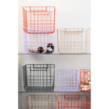 Drôtený kovový košík 37x26x20 cm Store-It – Mette Ditmer Denmark - Image 3