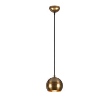 Závesné svietidlo v zlatej farbe s kovovým tienidlom ø 30 cm Berceste – Opviq lights - Image 2