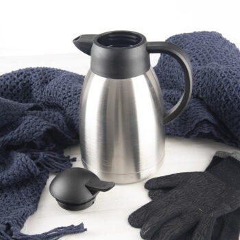 Termoska v čierno-striebornej farbe 1,5 l Termo – Orion - Image 4