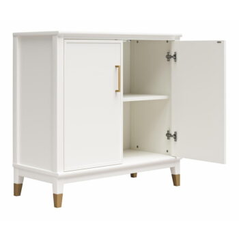 Biela skrinka 84x84 cm Westerleigh – CosmoLiving by Cosmopolitan - Image 2