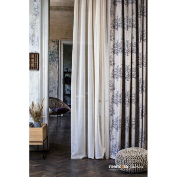 Svetlohnedá záclona 140x245 cm Vicenza – Mendola Fabrics - Image 5
