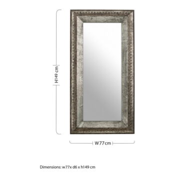 Nástenné zrkadlo 77x149 cm Elementary – Premier Housewares - Image 5