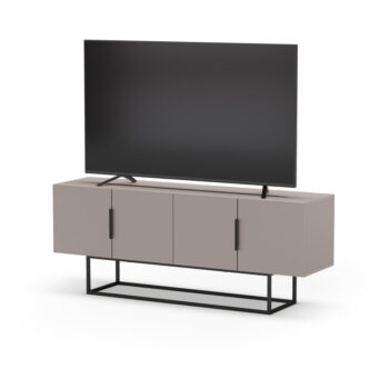 Sivobéžový TV stolík 140x55 cm Titan – Marckeric - Image 6