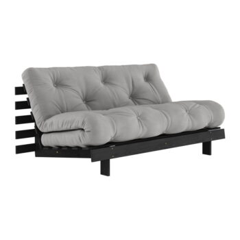 Sivá rozkladacia pohovka 160 cm Roots Black Night – Karup Design - Image 2