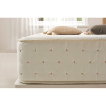 Tvrdý/stredne tvrdý obojstranný penový matrac 200x200 cm Premium Cashmere – Moonia - Image 6