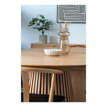 Svetlohnedá sklenená váza (výška 31 cm) – House Nordic – Obrázok 2