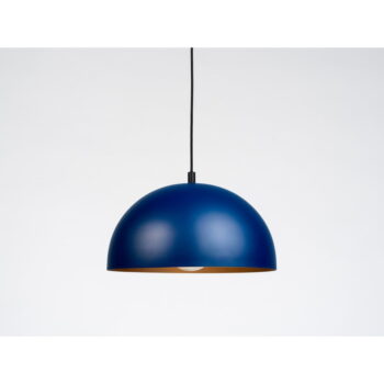 Modré závesné svietidlo s kovovým tienidlom ø 40 cm Lyke – CustomForm – Obrázok 5