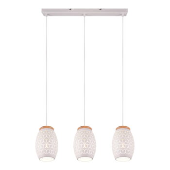 Biele závesné svietidlo ø 15 cm Bidar – Trio – Obrázok 2