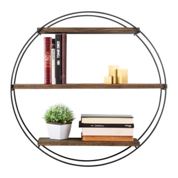 Poschodová polica zo smrekového dreva v prírodnej farbe 60 cm Tulipa – Kalune Design - Image 3