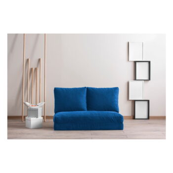 Modrá rozkladacia pohovka 120 cm Taida – Balcab Home - Image 6