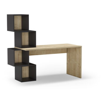 Pracovný stôl v dekore duba 60x154 cm Cubik – Marckeric – Obrázok 3