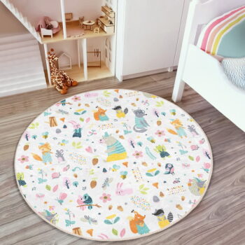 Detský koberec ø 100 cm Comfort – Mila Home - Image 2