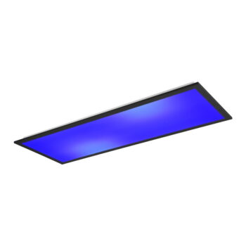 Čierne LED stropné svietidlo 29.5x80 cm Beta – Trio - Image 5