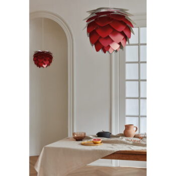 Vínovočervené tienidlo ø 40 cm Aluvia Mini – UMAGE - Image 3