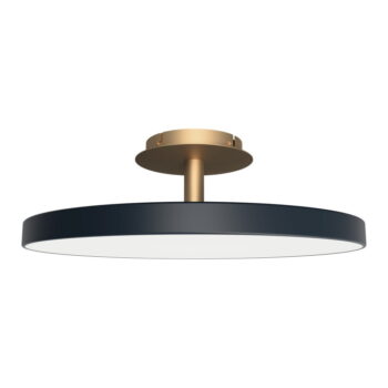 Antracitovosivé LED stropné svietidlo ø 60 cm Asteria Up – UMAGE - Image 6
