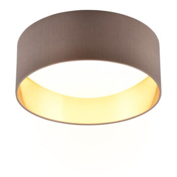 Svetlohnedé LED stropné svietidlo ø 30 cm Locarno – Trio - Image 2